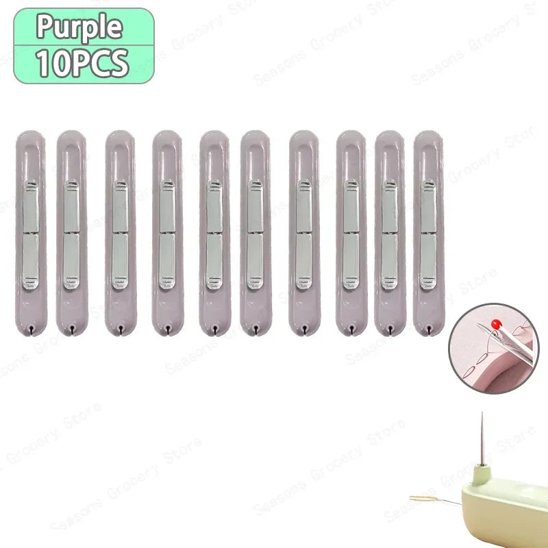 2 in 1 Needle Threader and Seam Ripper Tool Multifunctional Sewing Thread Remover Cross Stitch Craft Easy to Use Accessories
