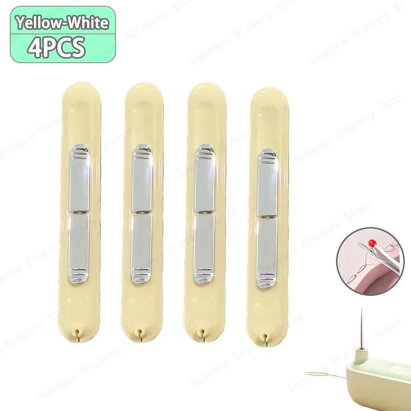 2 in 1 Needle Threader and Seam Ripper Tool Multifunctional Sewing Thread Remover Cross Stitch Craft Easy to Use Accessories