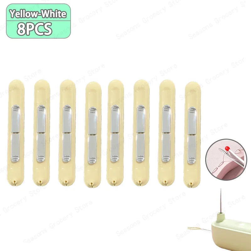 2 in 1 Needle Threader and Seam Ripper Tool Multifunctional Sewing Thread Remover Cross Stitch Craft Easy to Use Accessories