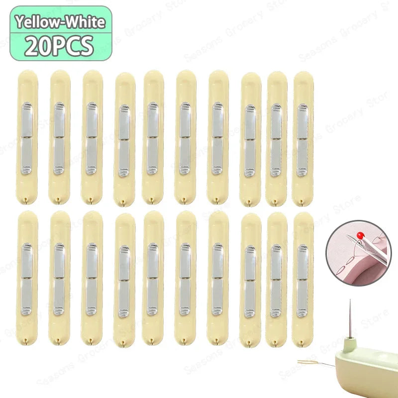 2 in 1 Needle Threader and Seam Ripper Tool Multifunctional Sewing Thread Remover Cross Stitch Craft Easy to Use Accessories