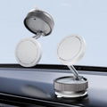 Vacuum Suction Magnetic Phone Holder with 360 Degree Rotation,Handsfree Magnetic Foldable Phone Mount for Car/Smooth Surface