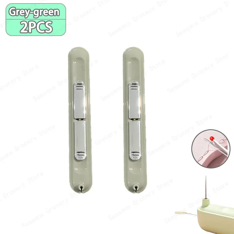 2 in 1 Needle Threader and Seam Ripper Tool Multifunctional Sewing Thread Remover Cross Stitch Craft Easy to Use Accessories