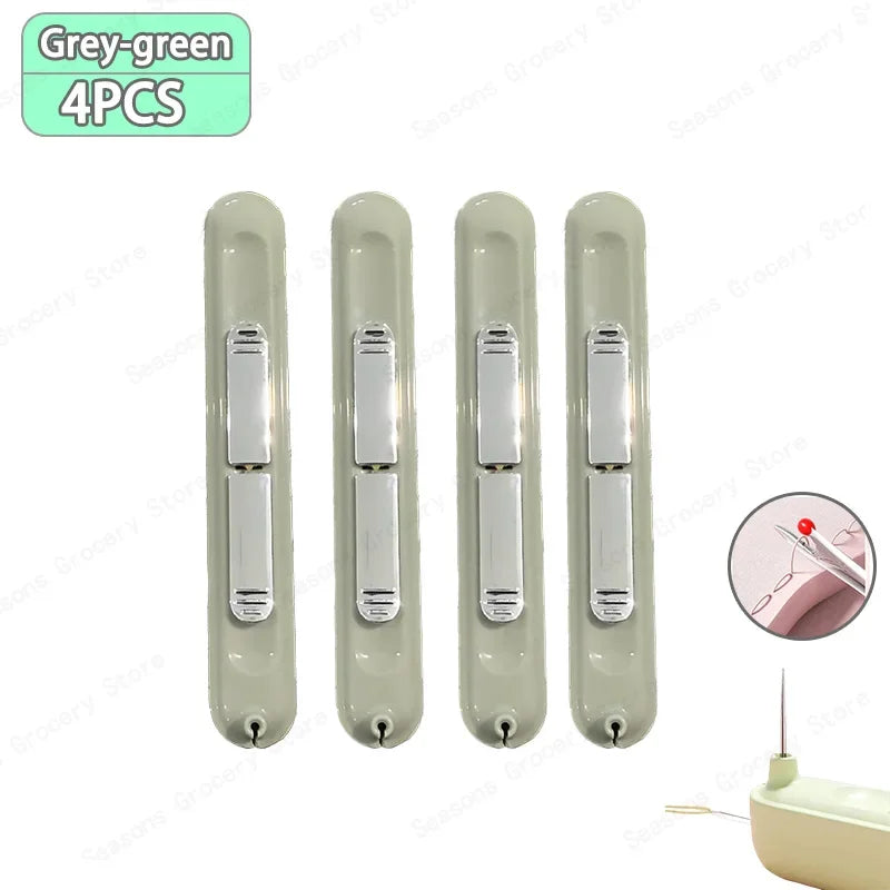 2 in 1 Needle Threader and Seam Ripper Tool Multifunctional Sewing Thread Remover Cross Stitch Craft Easy to Use Accessories