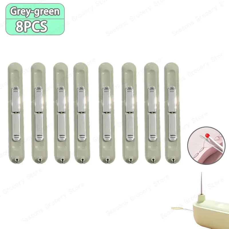2 in 1 Needle Threader and Seam Ripper Tool Multifunctional Sewing Thread Remover Cross Stitch Craft Easy to Use Accessories