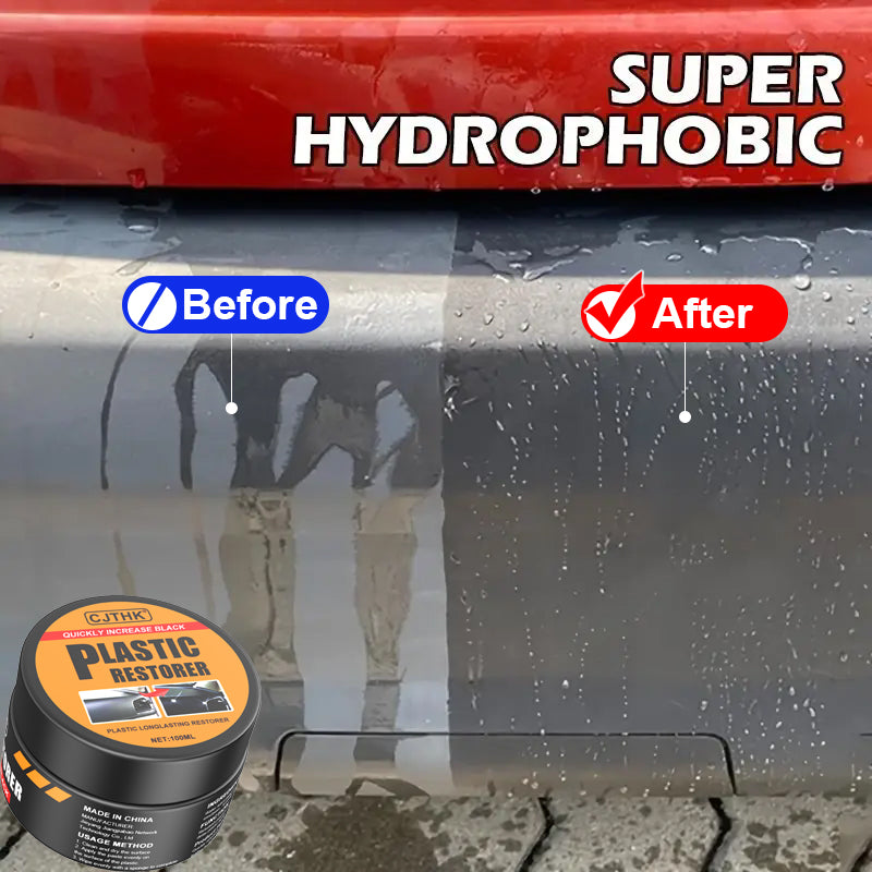 Car Plastic Restorer Back To Black Gloss Auto Interior Leather & Panel Renewal Wax Coating Agent Auto Polish And Repair Coating