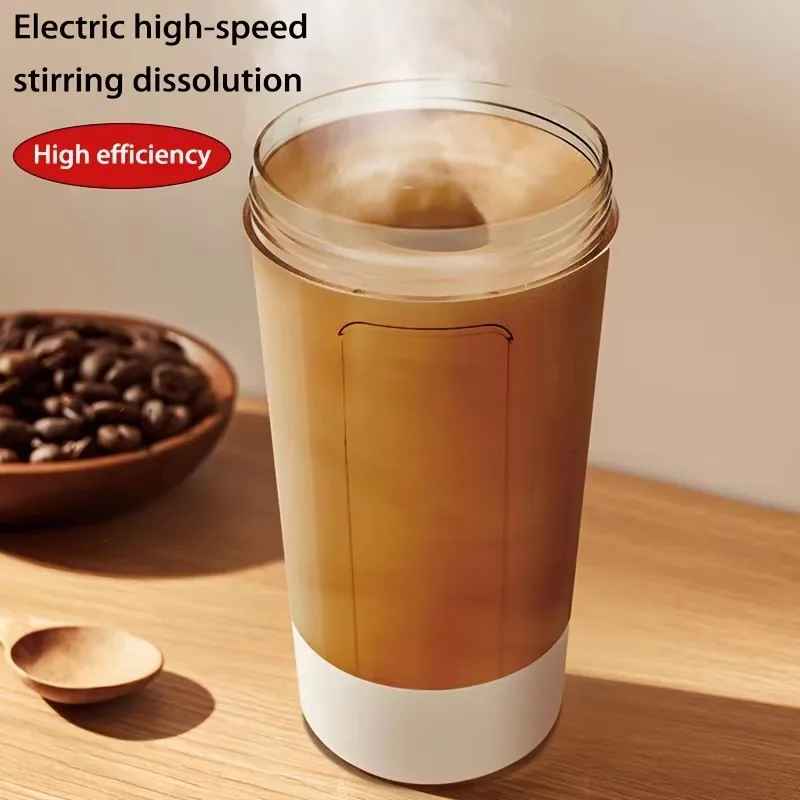 Electric Protein Shaker Bottle – Auto-Stirring, USB Rechargeable, Perfect for On-the-Go