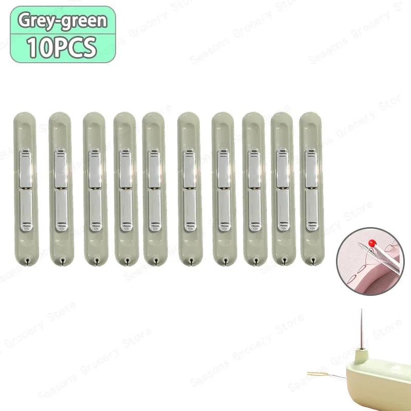 2 in 1 Needle Threader and Seam Ripper Tool Multifunctional Sewing Thread Remover Cross Stitch Craft Easy to Use Accessories